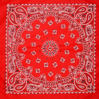 Šátek Paisley red