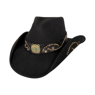 Westernový klobouk Sheila černý
