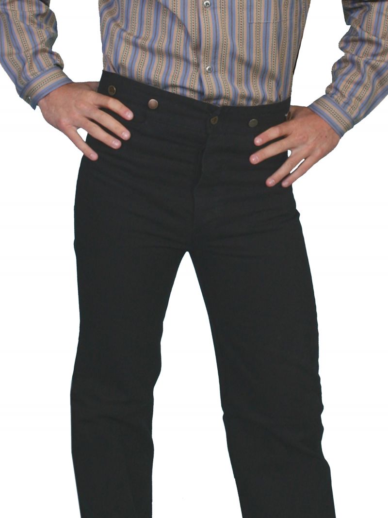Dobové kalhoty RW040-BLK-42