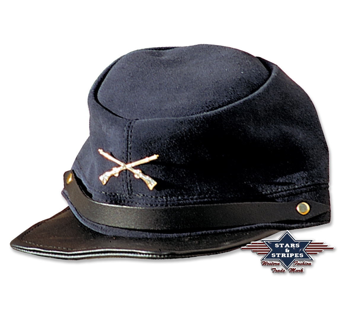 Yankee armádní čapka - kožená