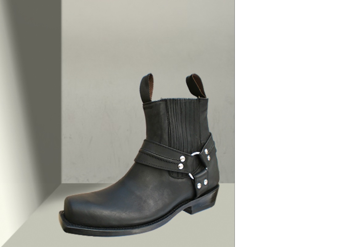 Westernové boty Ensenada WX Black