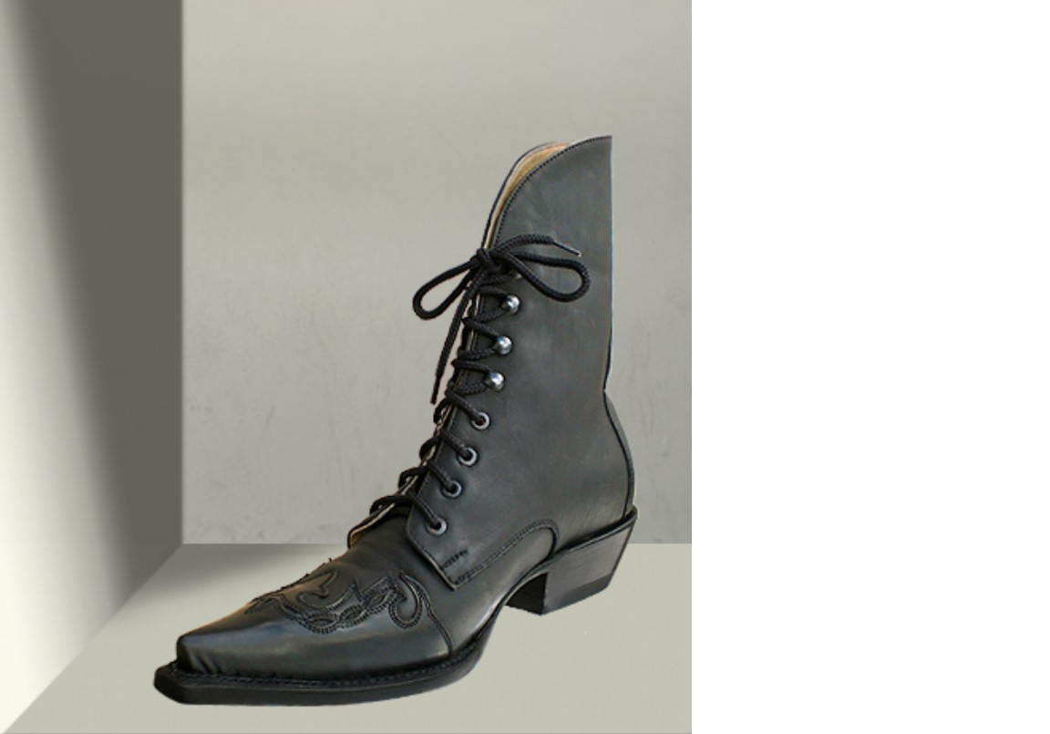 Westernové boty Quincy WX Black