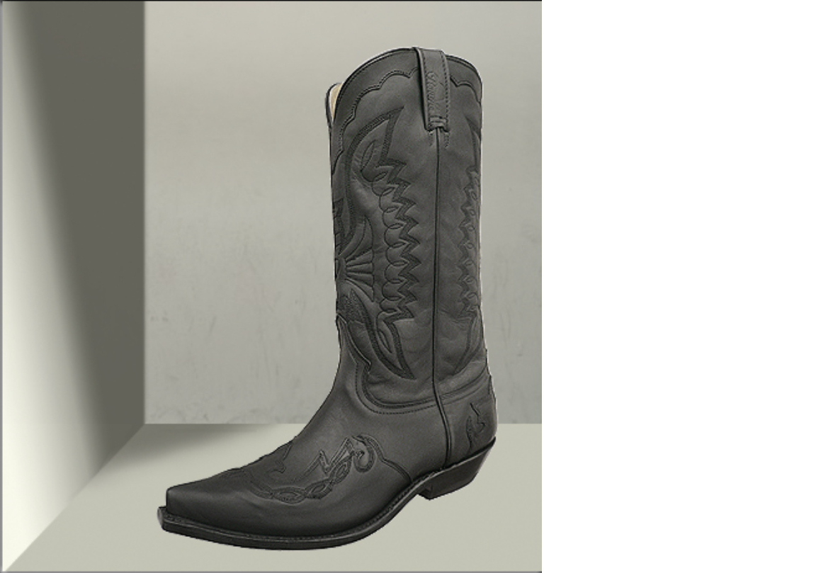 Westernové boty 5024 WX Black