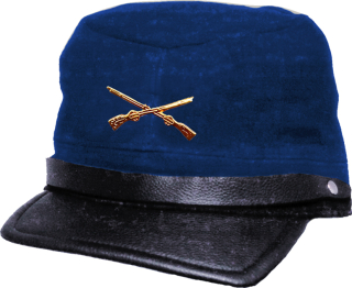 Yankee armádní čepice - kožená
