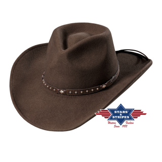 Westernový klobouk Reno hnědý