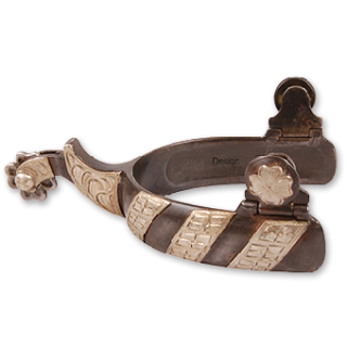 Westernové ostruhy Gist Design Clover Bar Spur