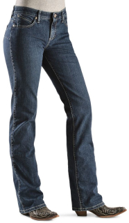 Wrangler Women's Cowgirl Cut Booty Up Ultimate Riding Q-Baby Jeans